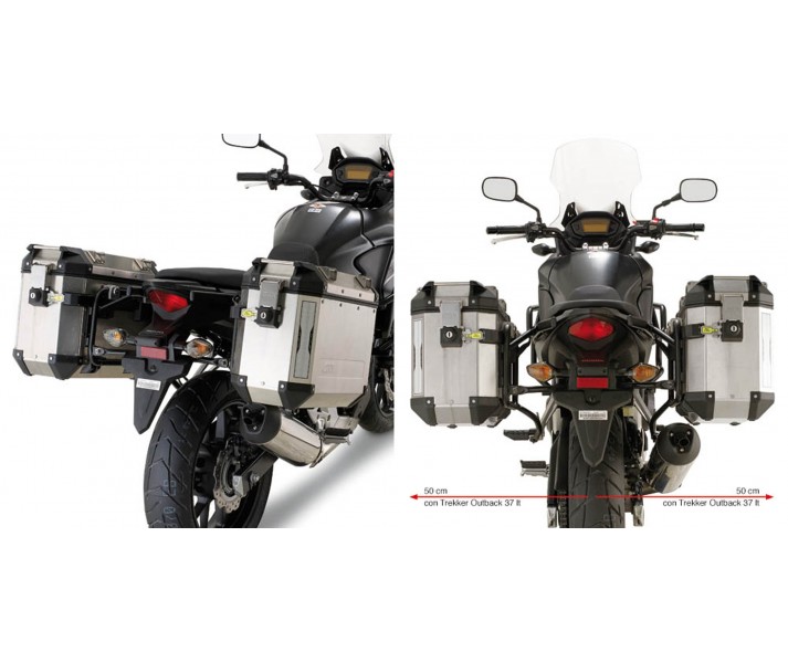Portamaletas Lateral Camside 18 Honda Cbx 500 13a16