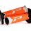 Par Puños Pro-Grip Cross Tricolor Blanco/Naranja Fl/Negro 2016