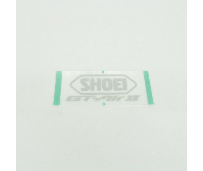 Recambio Shoei Logo Shoei Posterior Gt-Air 2 Gris Mate |090GT2RSTMTSLV|