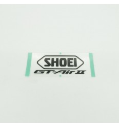 Recambio Shoei Logo Shoei Posterior Gt-Air 2 Negro Mate |090GT2RSTMTBLK|