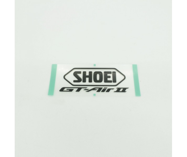 Recambio Shoei Logo Shoei Posterior Gt-Air 2 Negro Mate |090GT2RSTMTBLK|
