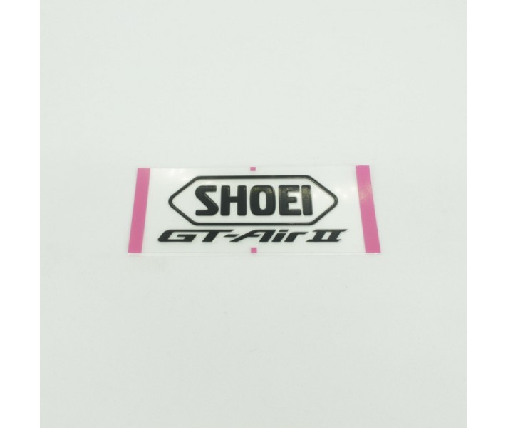Recambio Shoei Logo Shoei Posterior Gt-Air 2 Negro |090GT2RSTBLK|