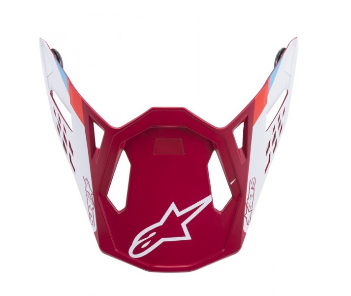 Visera Casco Alpinestars S-M8 Contact Rojo Mate |8981219-3000|