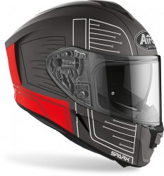 Casco Airoh Spark Cyrcuit Rojo Mate |SPC55|