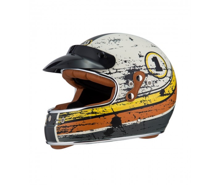 Casco Nzi Flat Track Dirt Mate