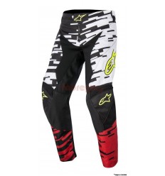 Pantalón motocross Alpinestars racer braap pants blanco rojo negro 2016 |3721416