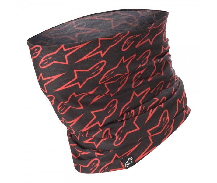 Braga Alpinestars Astars Neck Tube Negro Rojo |4759319-1030-OS|