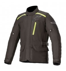 Chaqueta Alpinestars Gravity Drystar Negro Amarillo |3203720-155|