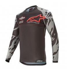 Camiseta Alpinestars Racer Tech San Diego 20 Negro Gris |3762920-131|