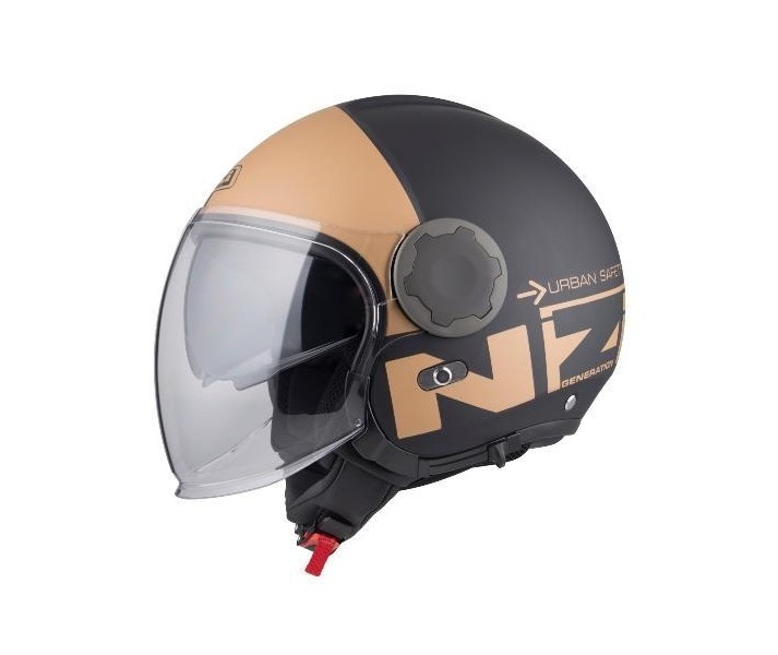 Casco Nzi Ringway Duo Commuter Negro Bronze |150323A199|