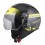 Casco Nzi Capital Vision Plus Negro Amarillo |150321A221|