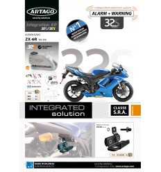 Soporte Para Candado Artago Kit Integracion 32 Kawasaki Zx-6R