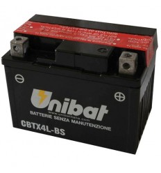 Bateria Unibat CBTX4L-BS AGM Con Ácido|CBTX4LBS|