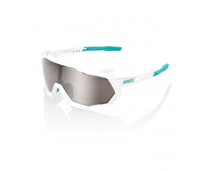 Gafas de sol 100% Speedtrap -Bora Hans Grohe Team White - Hiper silver