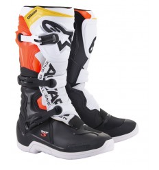 Botas Alpinestars Tech 3 Negro Blanco Rojo |2013018|