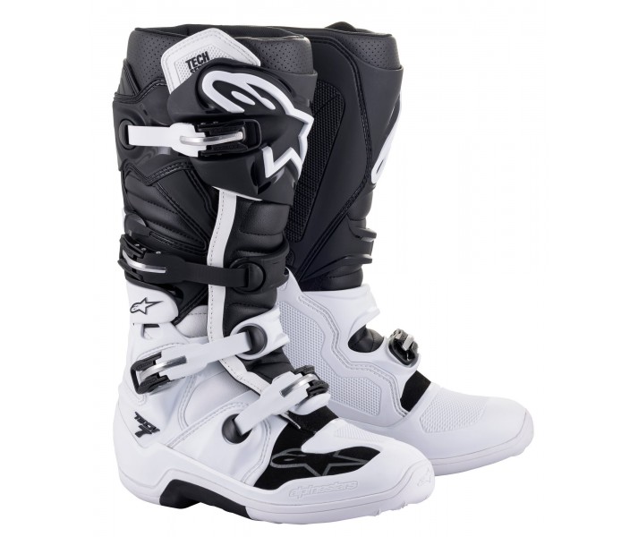 Botas Alpinestars Tech 7 Blanco Negro |2012014-21|