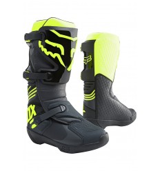 Botas Fox Comp Negro Amarillo Fluor |25839-019|