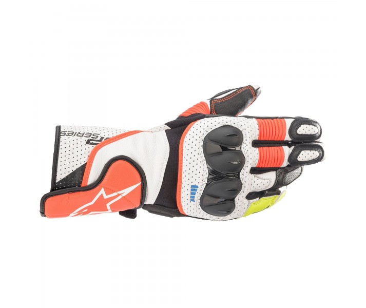 Guantes Alpinestars Sp-2 V3 Blanco Rojo |3558221|