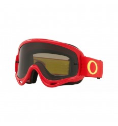 Máscara OAKLEY O-FRAME Rojo/Amarillo, Lente Ahumado Oscuro