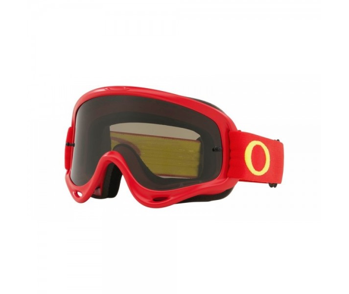 Máscara OAKLEY O-FRAME Rojo/Amarillo, Lente Ahumado Oscuro