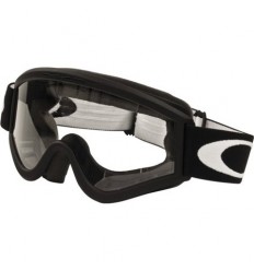 Máscara OAKLEY L-FRAME Negro Mate, Lente Transparente