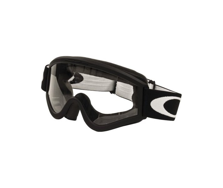 Máscara OAKLEY L-FRAME Negro Mate, Lente Transparente