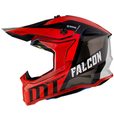 Casco MT Falcon Warrior C5 Rojo Brillo |1119653250|