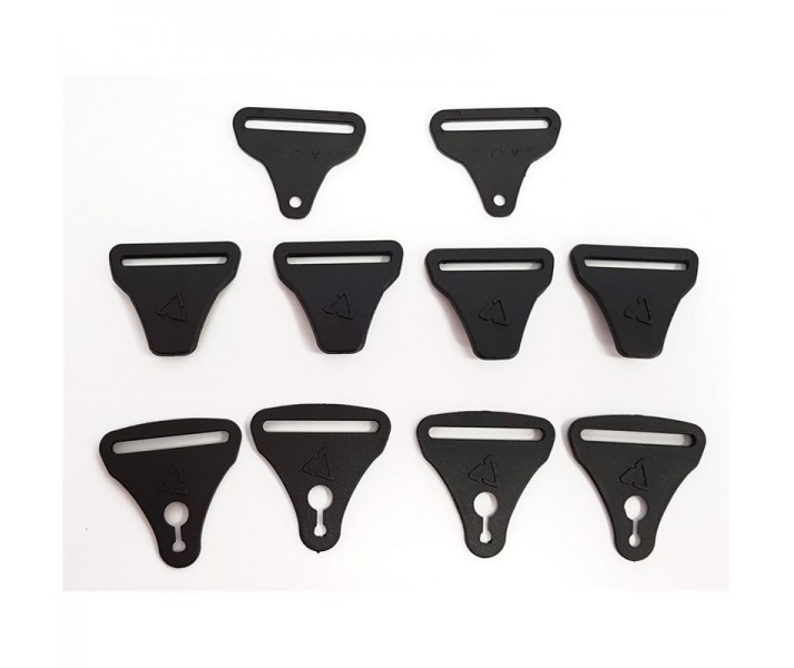 Kit Hebillas Leatt C-Frame Carbono Par Negro |LB4015300330|