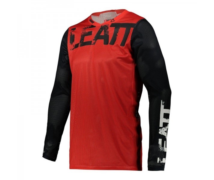 Camiseta Leatt 4.5 X-Flow Rojo Negro |LB5021020360|