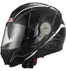 Casco NZI Combi2 Duo Graphics Visor Sword Negro/Blanco Brillo |150299A050|