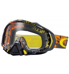 Máscara Oakley Mayhem Pro Podium Naranja/Transparente |OO7051-02|