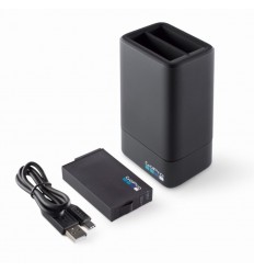 Cargador de bateria doble Hacksaw para GoPro Fusion |ASDBC-001-EU|