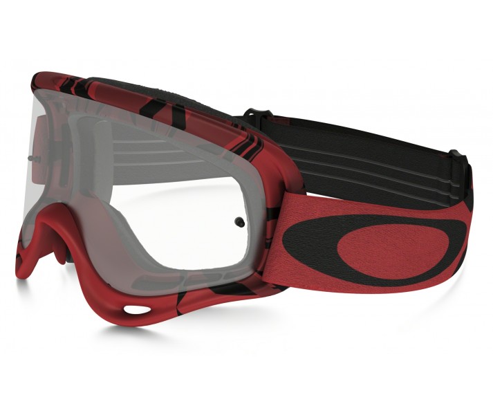 Máscara Oakley O-Frame Intimidator Rojo Negro/Clear |OO7029-092|