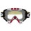 Máscara Oakley O-Frame Pinned Race Red Yellow/Transparente |OO7029-26|