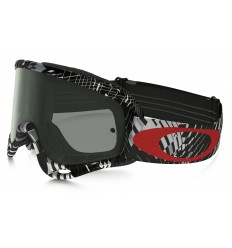 Máscara Oakley O-Frame Podium Check Black/White/Dark Grey&Clear |OO7029-14|