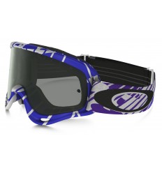 Máscara Oakley O-Frame Skull Rushmore Blanco/Azul/Transparente Gris |OO7029-15|