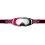 Gafa motocross MT MX-Evo Stripes Negro/Rosa |18040231|