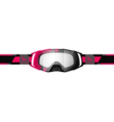 Gafa motocross MT MX-Evo Stripes Negro/Rosa |18040231|