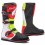 Botas Forma Boulder Blanco/Rojo/Amarillo Fluor