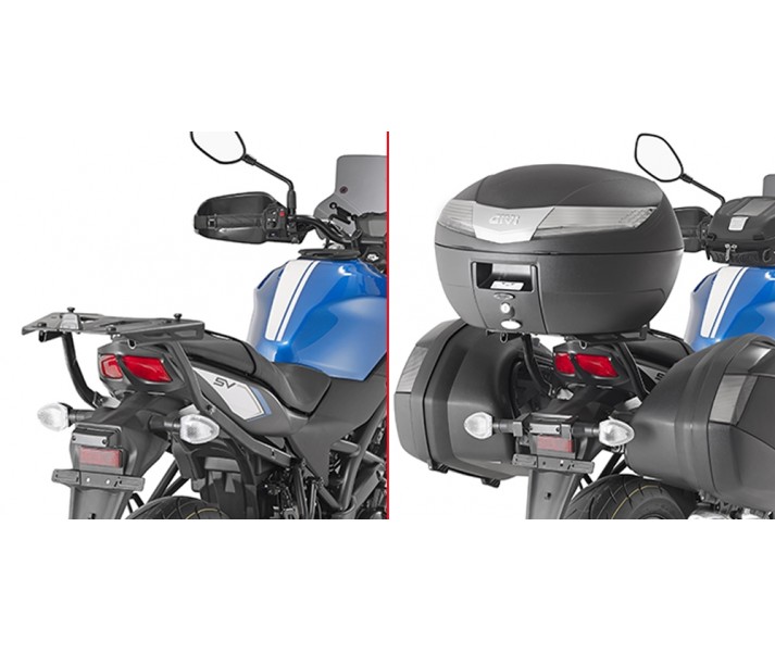 Anclaje Givi Monolock Para Parrillas M5 M7 M8A/B M5M M6M Para Suzuki Sv 650 16