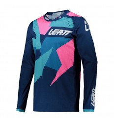 Camiseta Leatt 4.5 Lite Azul Rosa |LB5021020260|