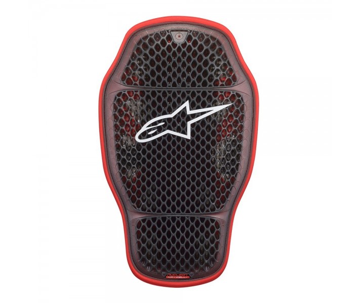 Espaldera Alpinestars Nucleon Kr-1 Celli Transparent Smoke Rojo |6504120-003|