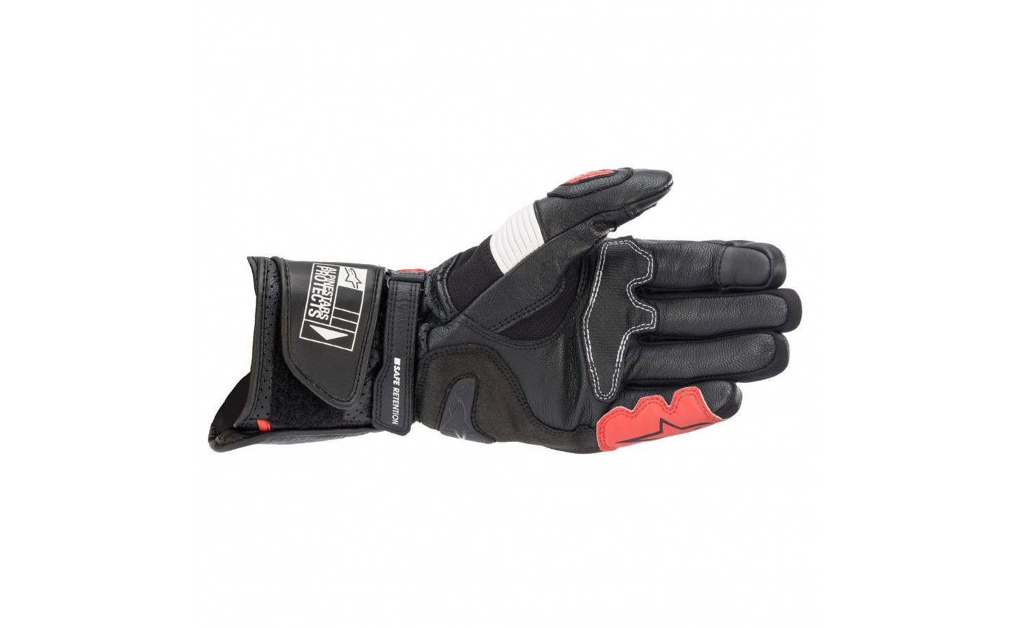 Guantes Alpinestars Sp-2 V3 Negro Blanco Rojo, 3558221