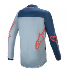 Camiseta Alpinestars Racer Braap Azul Oscuro |3761421|