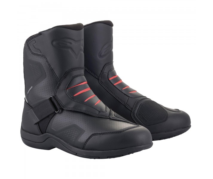 Botas Alpinestars Ridge V2 Waterproof Negro Rojo |2441821|