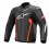 Chaqueta Alpinestars Faster V2 Leather Negro Rojo |3103521|
