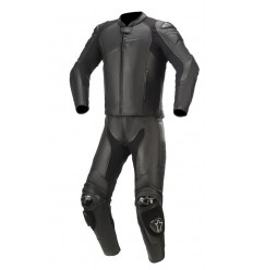 Mono Alpinestars Gp Plus V3 Graphite Leather Suit 2pz Negro |3160720|