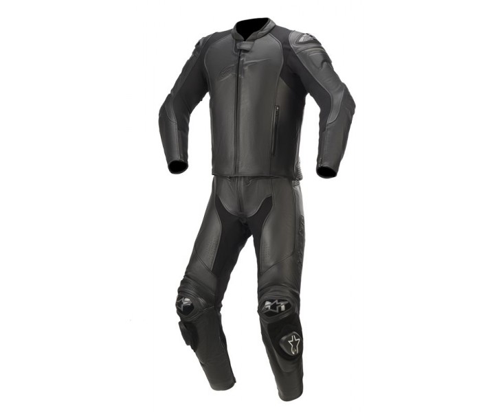 Mono Alpinestars Gp Plus V3 Graphite Leather Suit 2pz Negro |3160720|