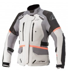 Chaqueta Alpinestars Mujer Stella Andes V3 Drystar Gris Negro |3217521-9193|