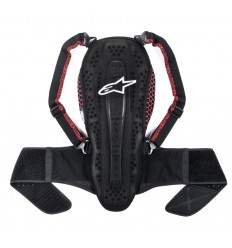 Espaldera alpinestars nucleon kr-2 negro humo rojo |6504615-1113|